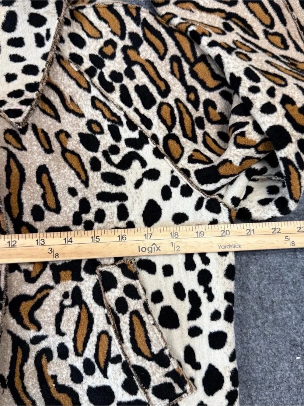 St. John leopard print jacket Size 12